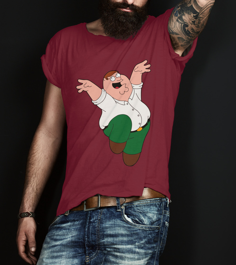 Peter Griffin Jumping Pose Family Guy T-Shirt