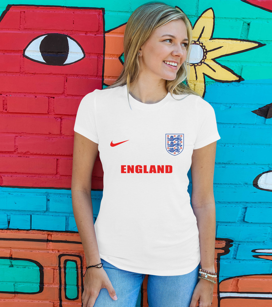 England Three Lions Crest T-Shirt