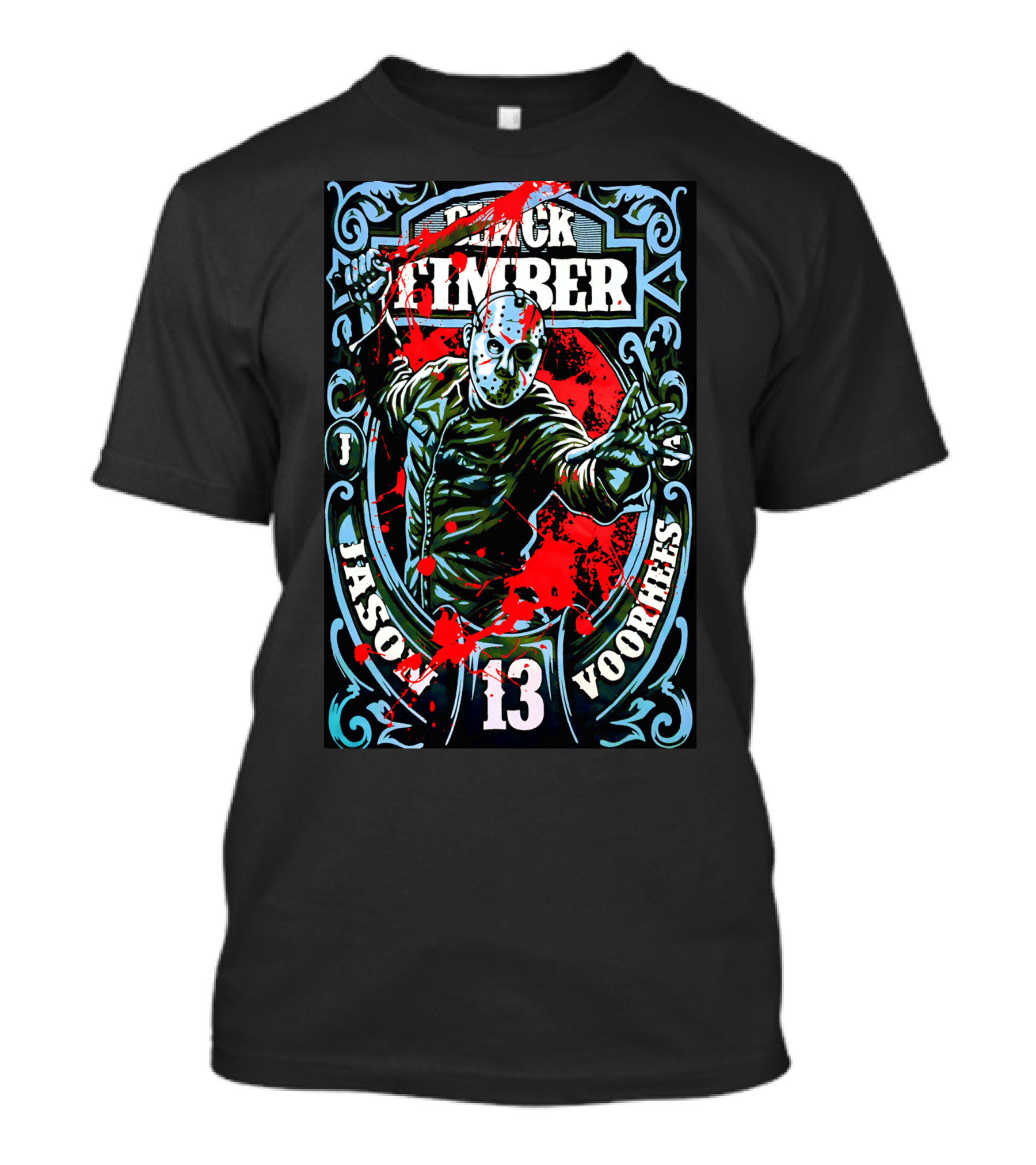 Black Timber Jason Voorhees 13 T-Shirt