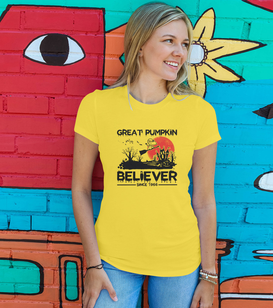 Great Pumpkin Believer Since 1966 Halloween T-Shirt