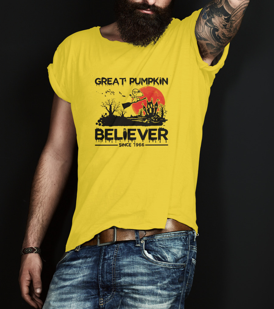 Great Pumpkin Believer Since 1966 Halloween T-Shirt