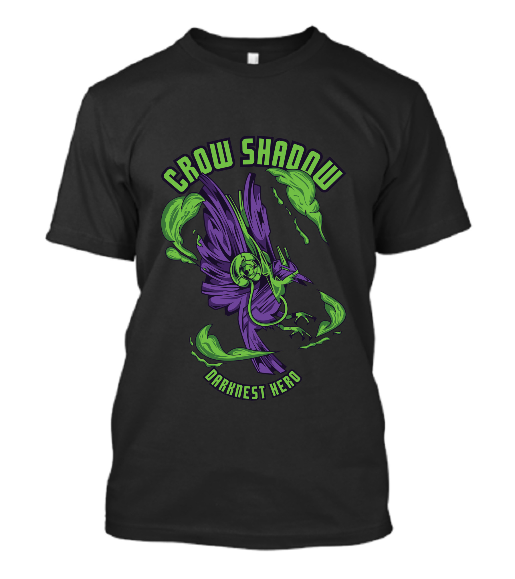 Crow Shadow Darkness Hero T-Shirt