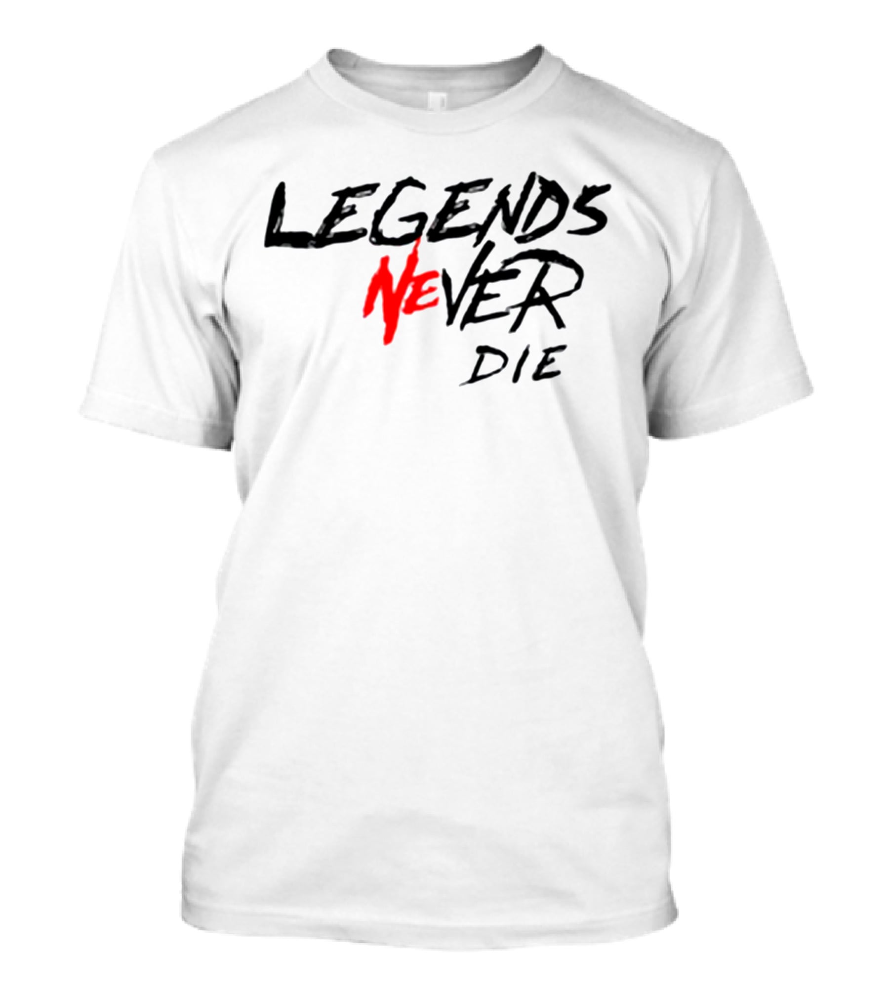 LEGENDS NEVER DIE White T-Shirt