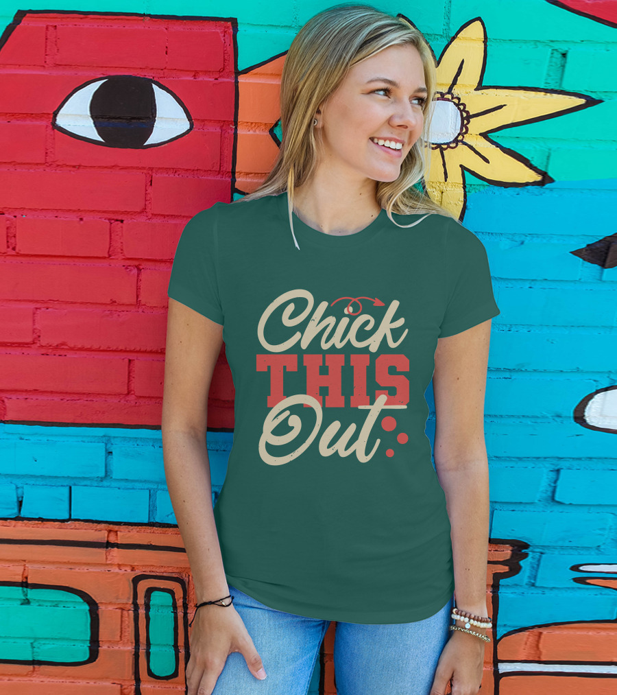 Chick This Out Arrow And Dots T-Shirt