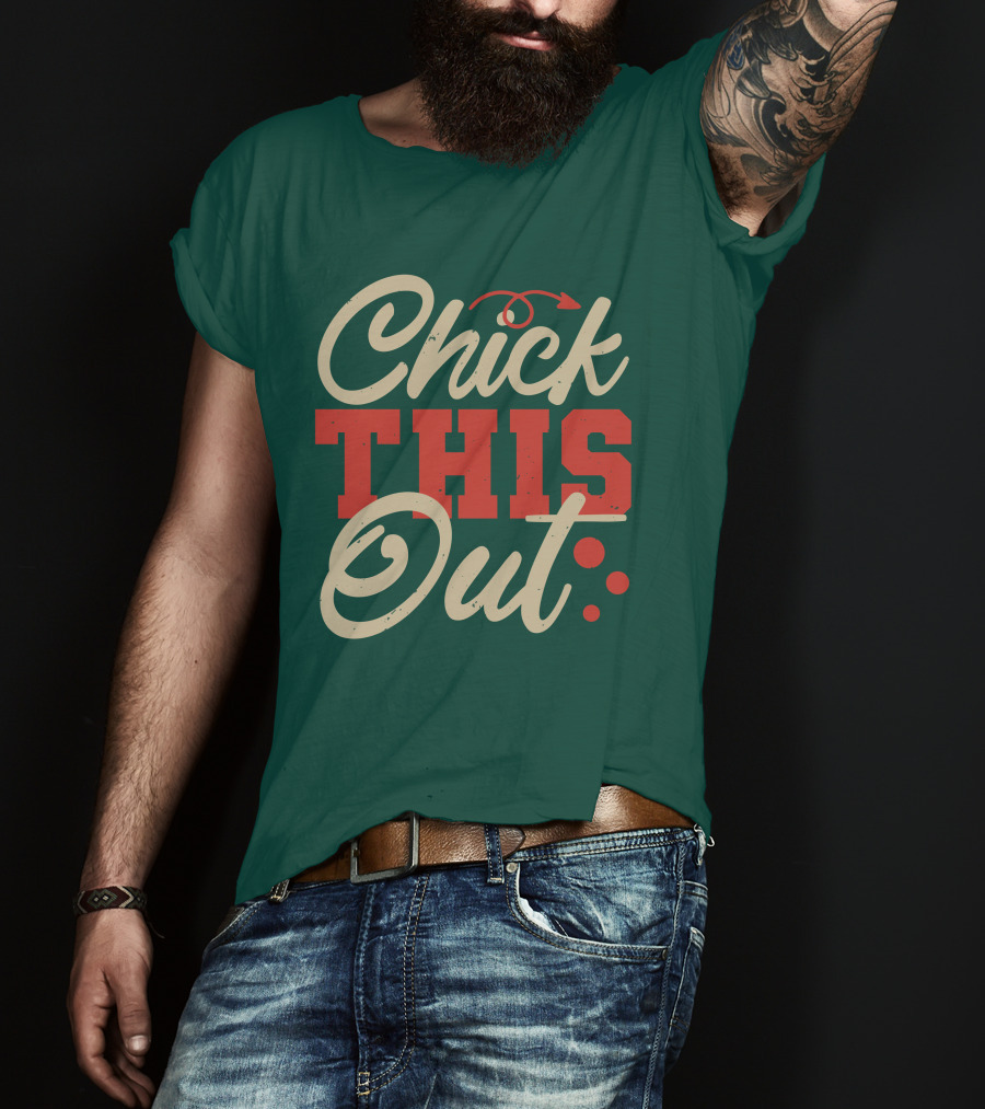 Chick This Out Arrow And Dots T-Shirt