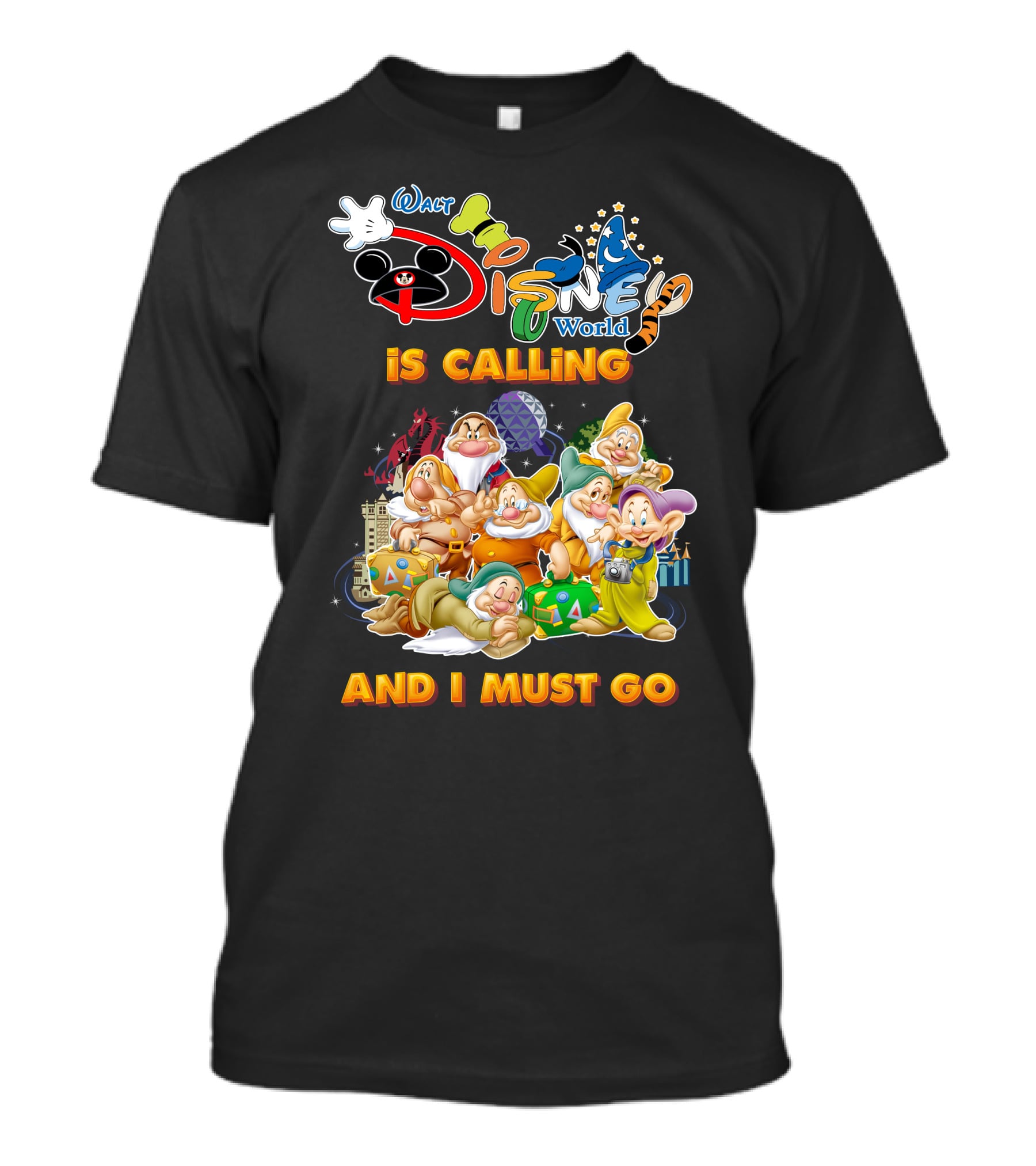 Walt Disney World Seven Dwarfs Is Calling And I Must Go T-Shirt