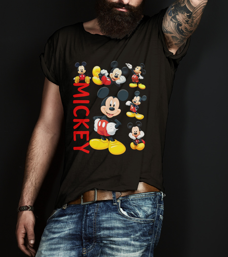 Mickey Mouse Poses Collection T-Shirt