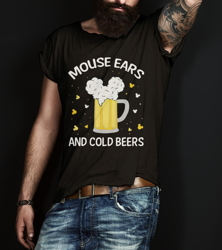 Mouse Ears And Cold Beers T-Shirt