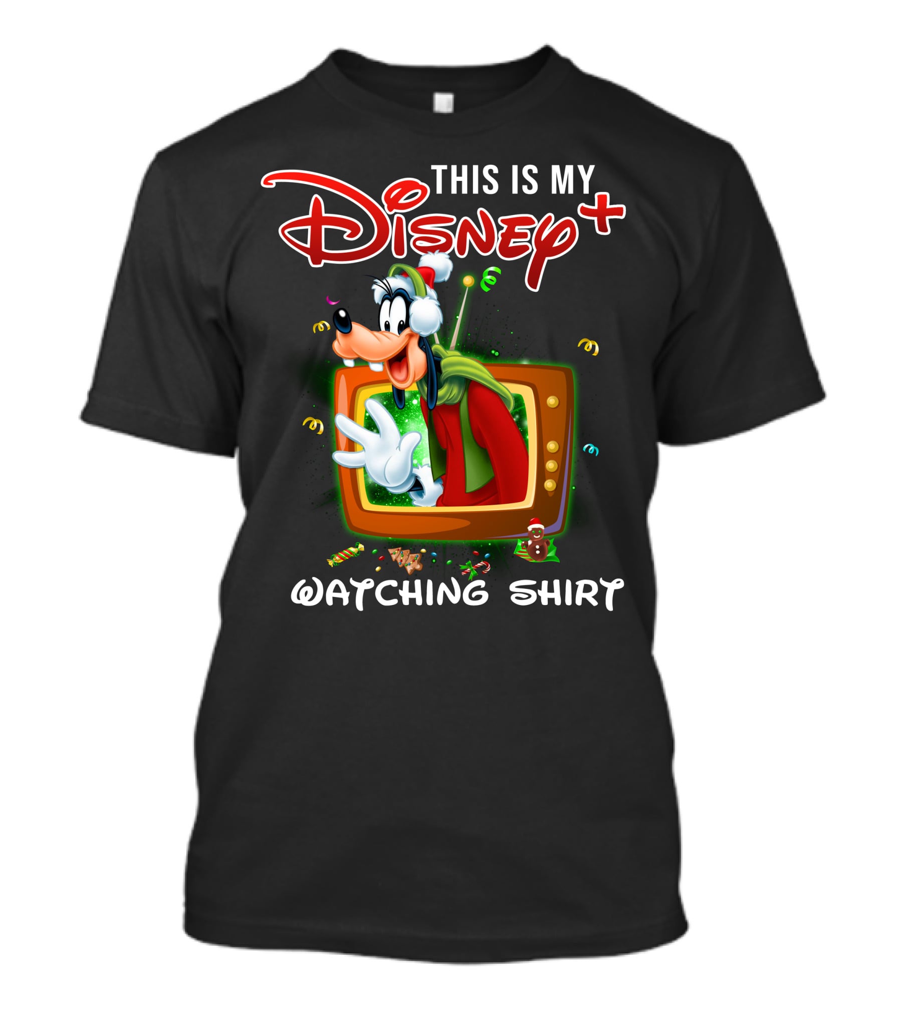 This Is My Disney+ Goofy Watching T-Shirt