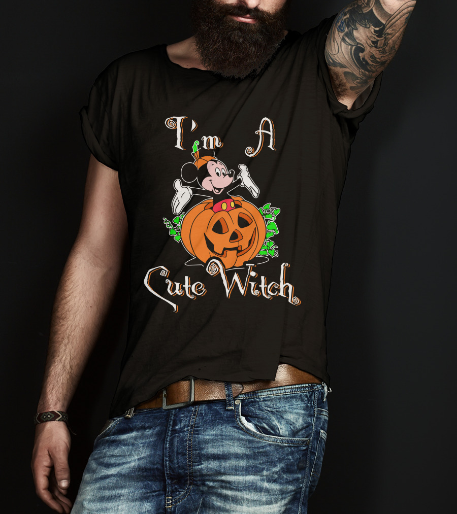I'm A Cute Witch Halloween 35 T-Shirt