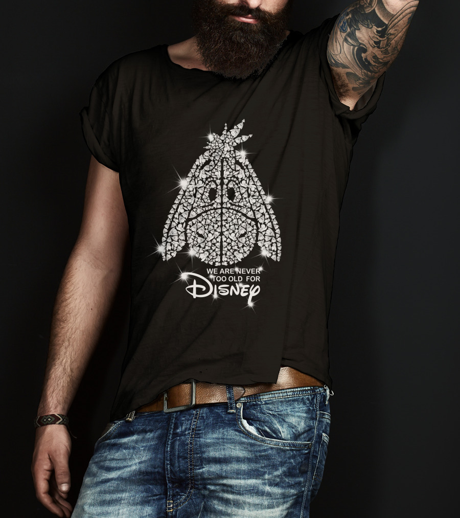 We Are Never Too Old For Disney Eeyore Crystal T-Shirt