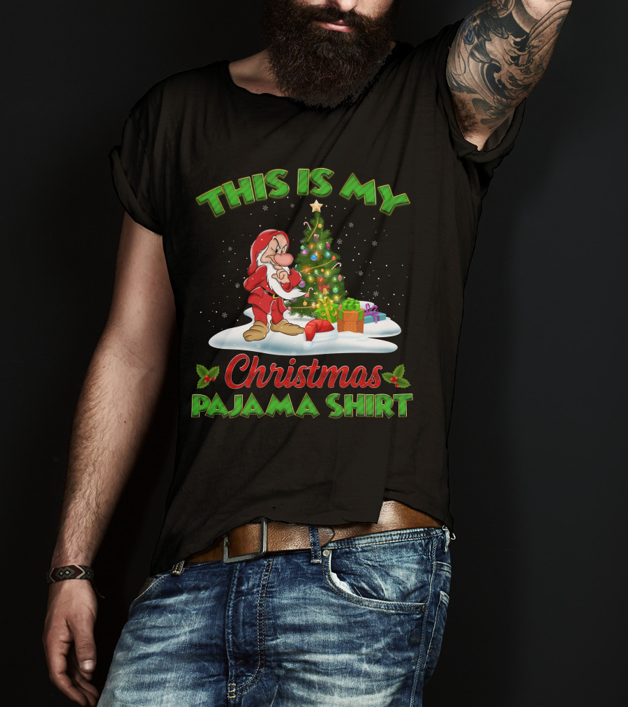 This Is My Grumpy Christmas Pajama T-Shirt
