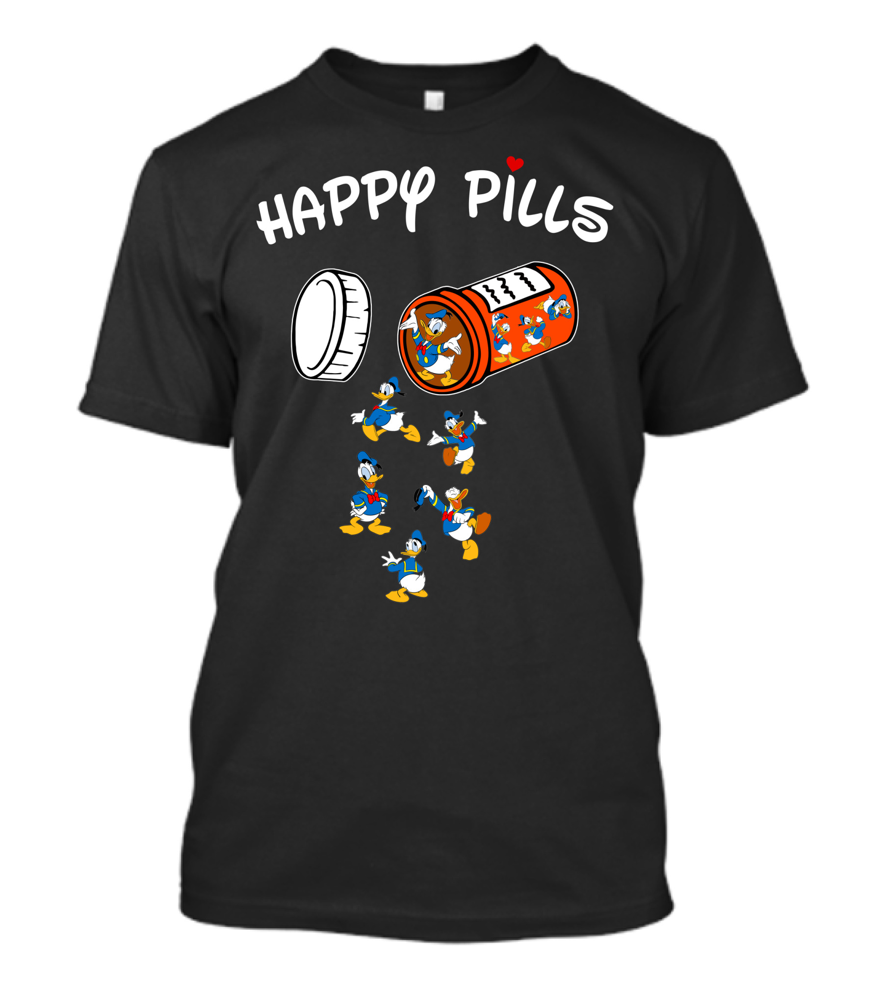 Happy Pills Donald Duck T-Shirt