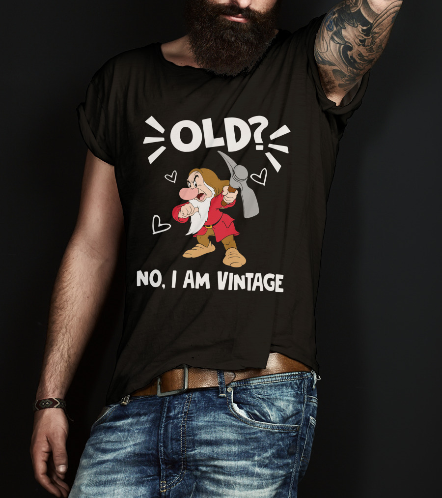 Old? No I Am Vintage T-Shirt