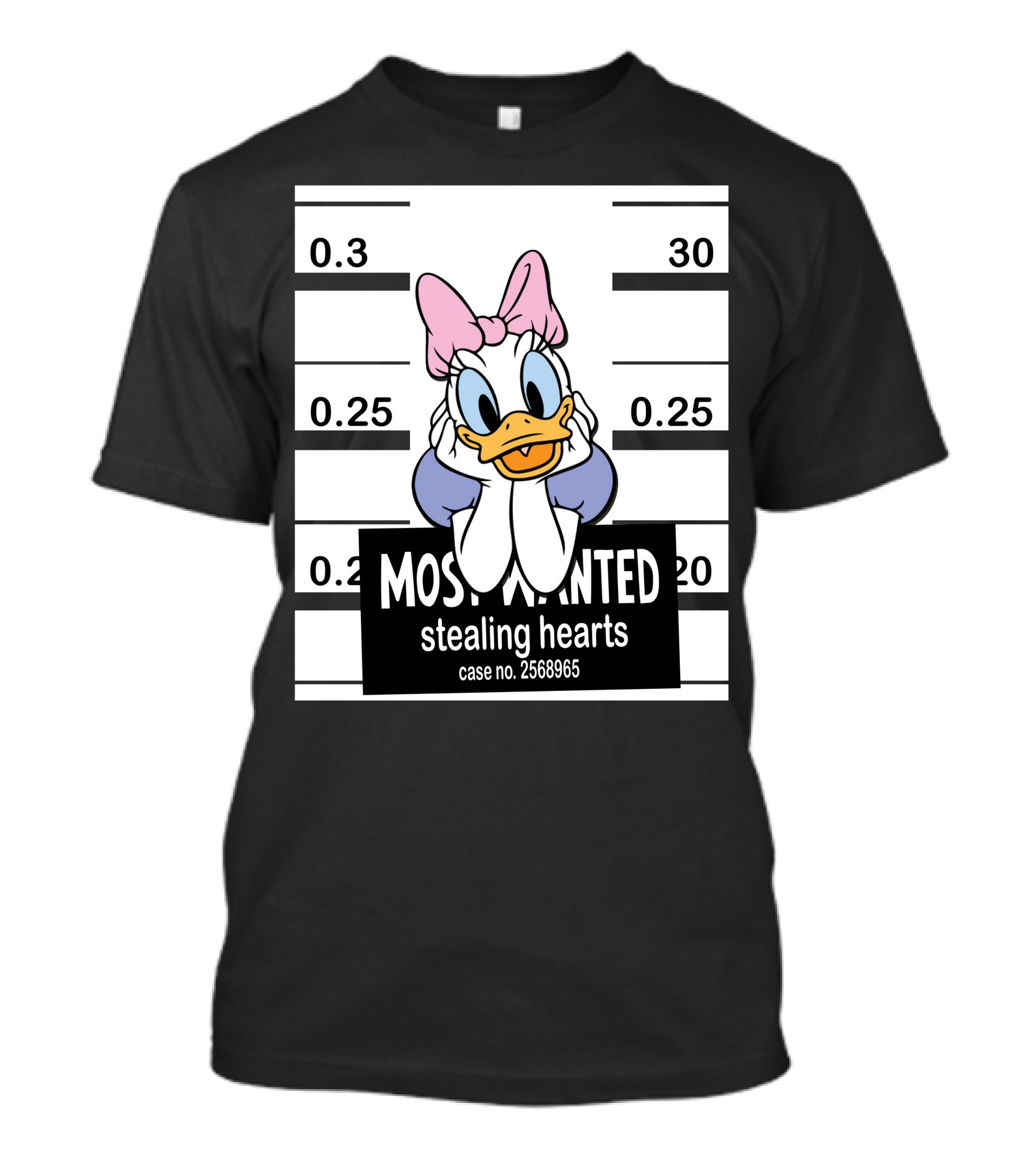 Daisy Most Wanted Stealing Hearts Case No. 2568965 T-Shirt