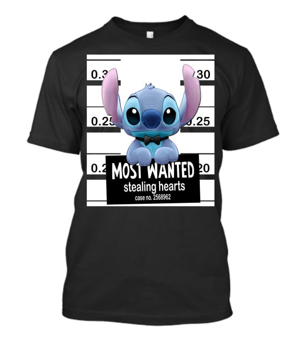 Most Wanted Stealing Hearts Alien Case No. 2568962 T-Shirt