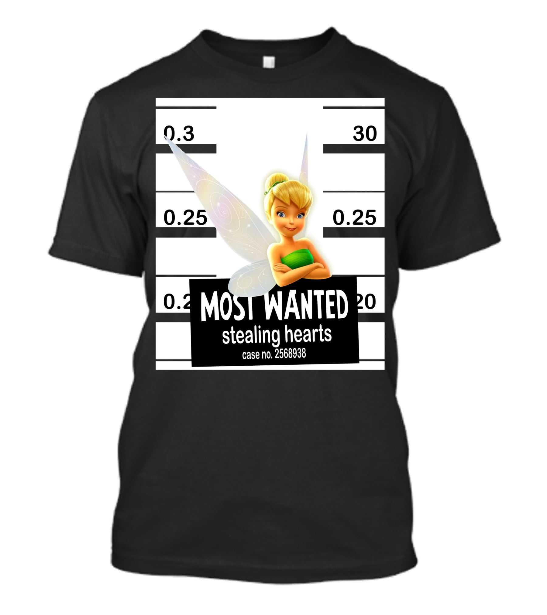 Most Wanted Stealing Hearts Tinker Bell Case No. 2568938 T-Shirt