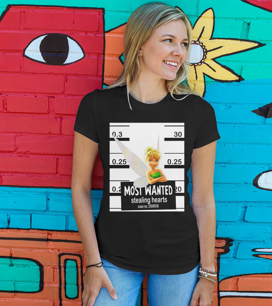 Most Wanted Stealing Hearts Tinker Bell Case No. 2568938 T-Shirt