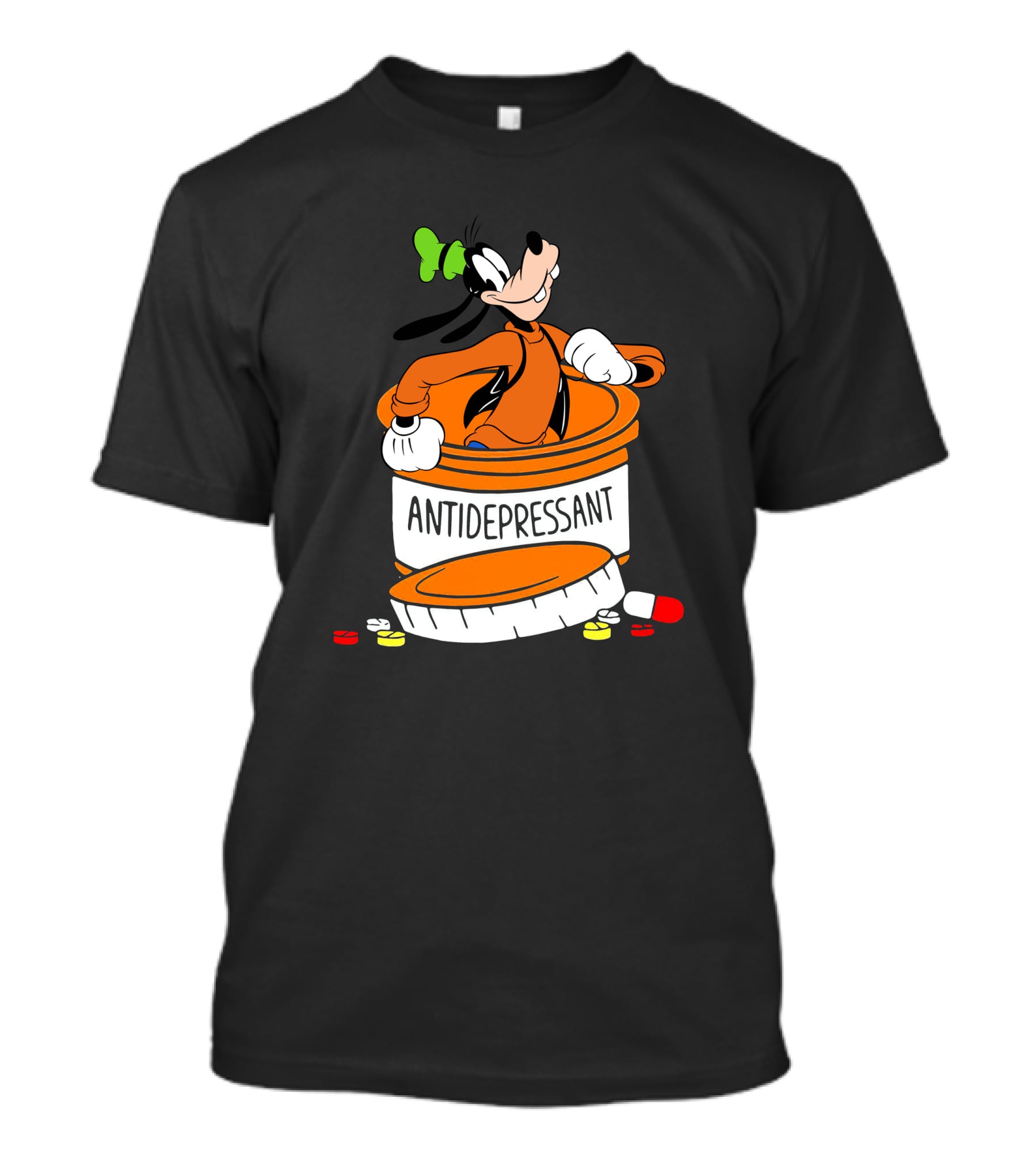 Goofy Antidepressant T-Shirt