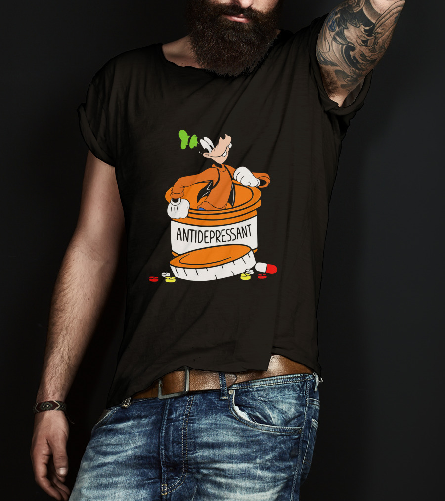 Goofy Antidepressant T-Shirt
