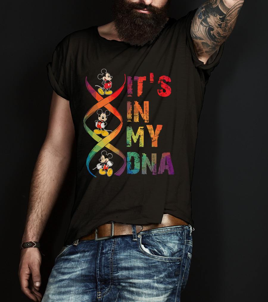 Mickey It's In My Dna T-Shirt