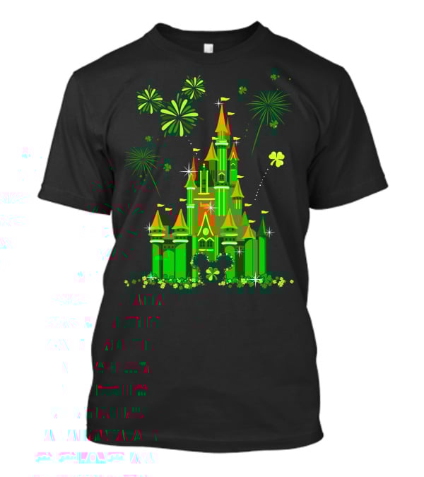Patrick Castle Shamrock Fireworks T-Shirt