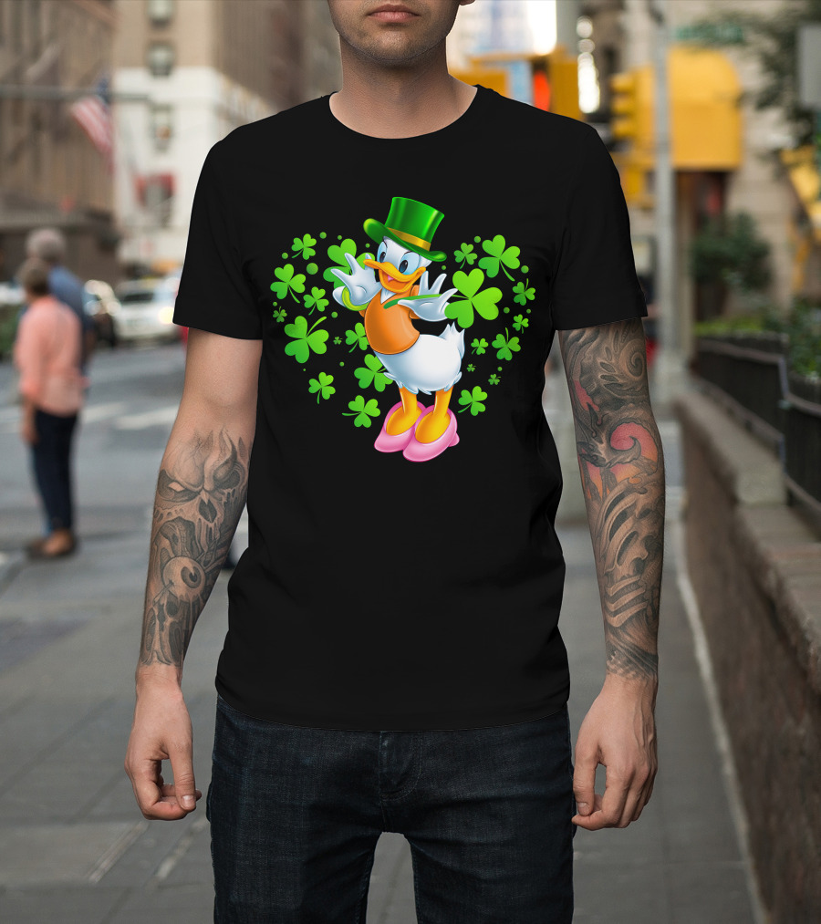 Daisy Duck St. Patrick's Day Shamrock Celebration T-Shirt