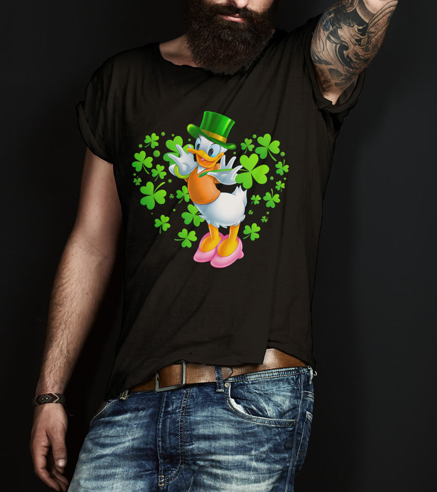 Daisy Duck St. Patrick's Day Shamrock Celebration T-Shirt