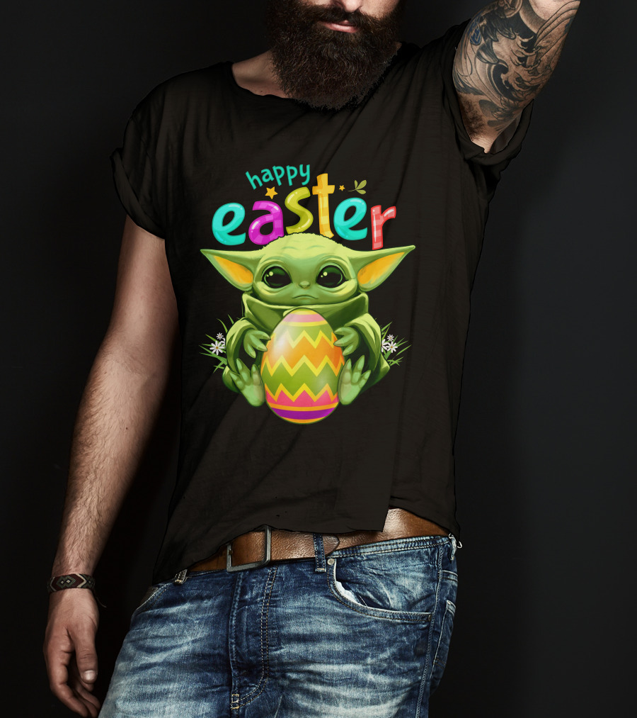 Happy Easter Baby Yoda T-Shirt