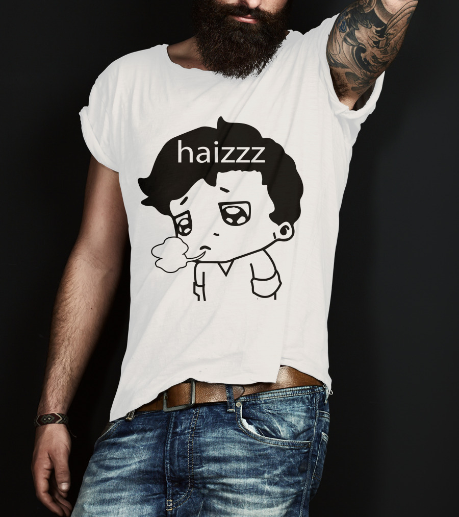 Haizzz Thổi Bong Bóng Buồn Dễ Thương T-Shirt