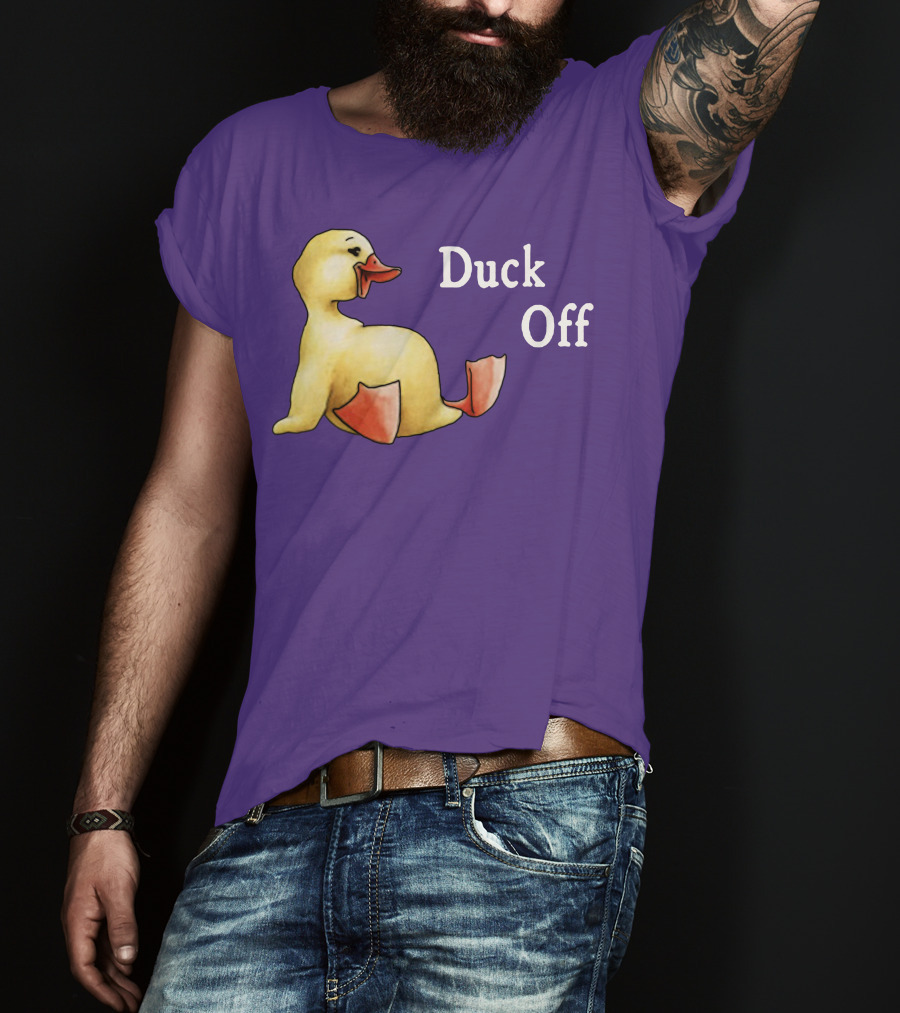 Duck Off Funny Sitting Duck T-Shirt