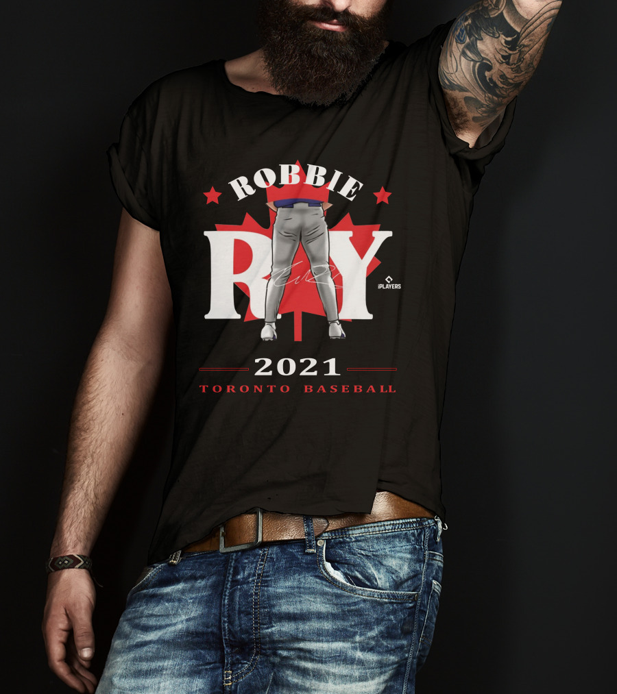 Toronto Baseball Robbie Ray Maple Leaf Star T-Shirt