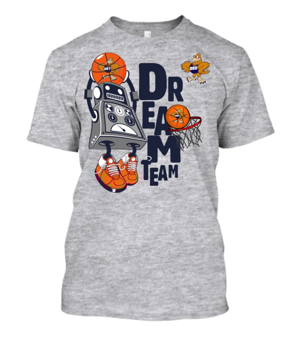 Oru Basketball Robot Mascot Dream Team T-Shirt