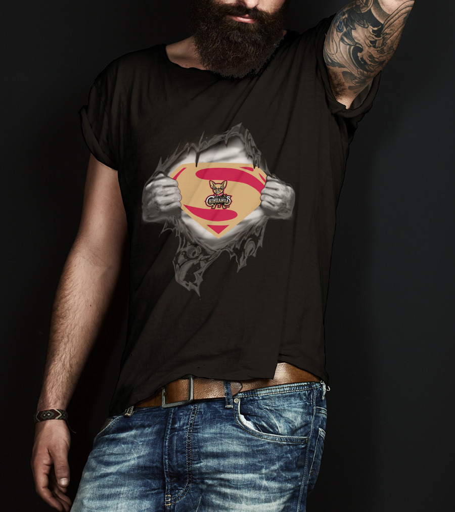 El Paso Chihuahuas Superman Shield T-Shirt