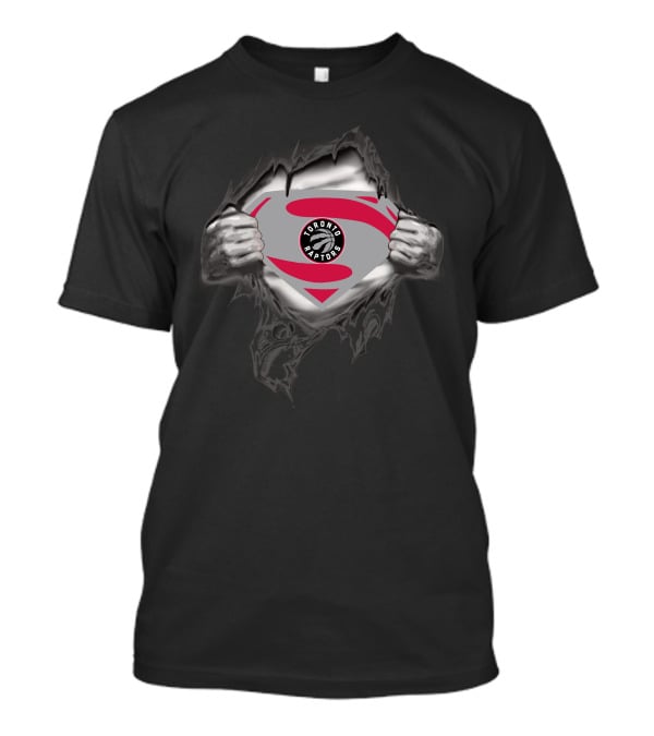 Toronto Raptors Superman Logo Concept T-Shirt