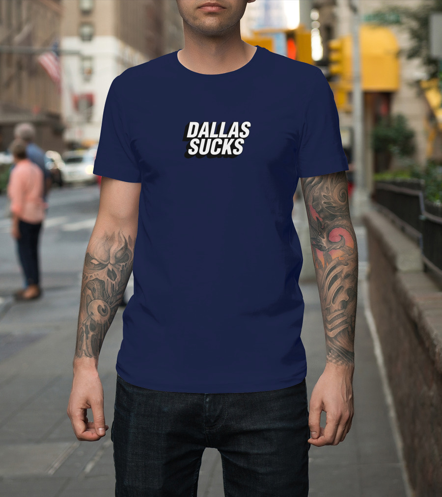 Ny Post Dallas Sucks Tee-Shirt Fan Sentiment T-Shirt