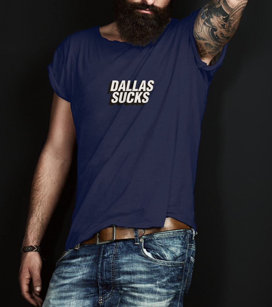 Ny Post Dallas Sucks Tee-Shirt Fan Sentiment T-Shirt