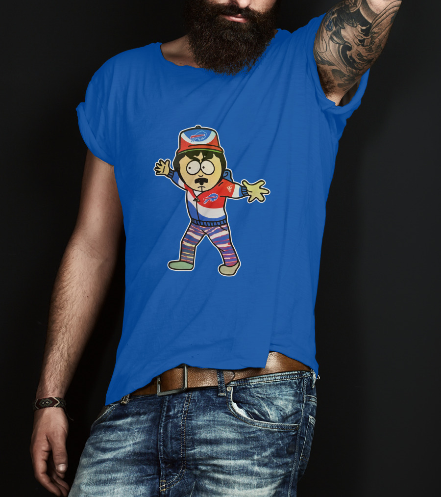 Ryan Johnson Buffalo Bills Inspired Cartoon Character T-Shirt