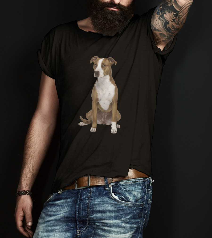 American Pit Bull Terrier Iconic Dog T-Shirt