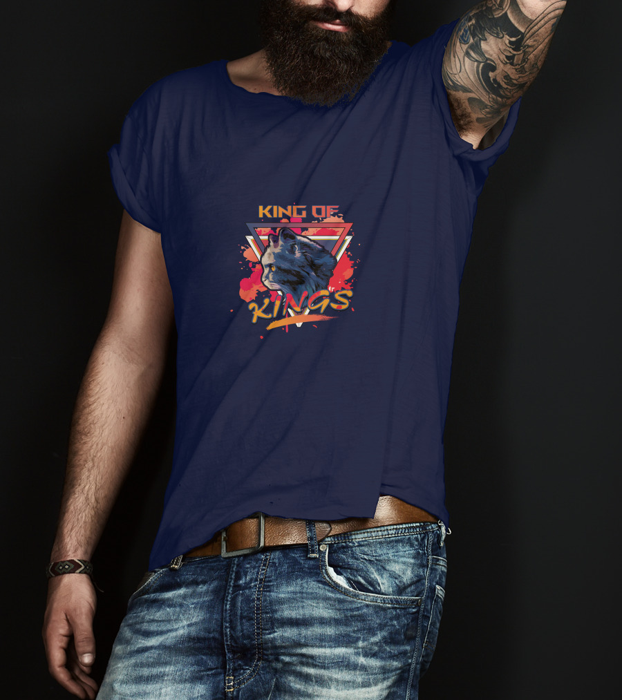 King Of Kings Cat T-Shirt