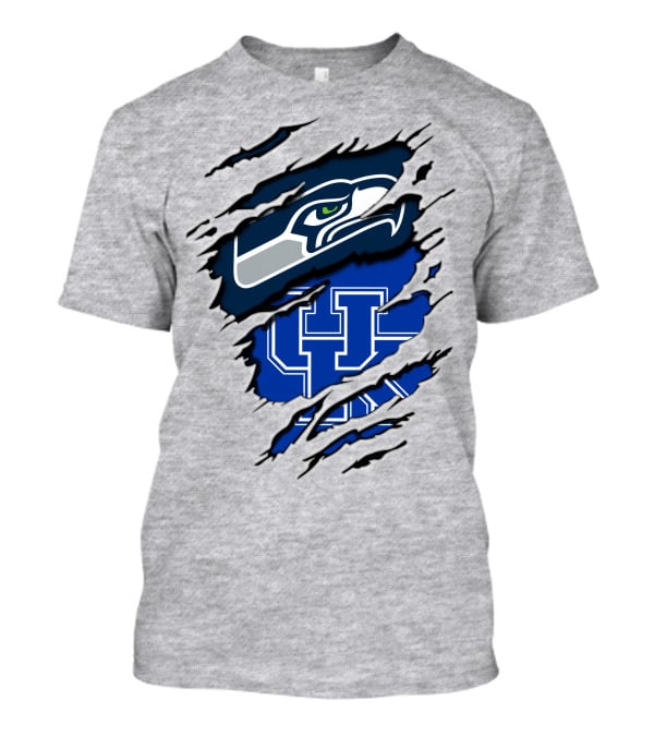 Seahawks UK Logo Fusion T-Shirt