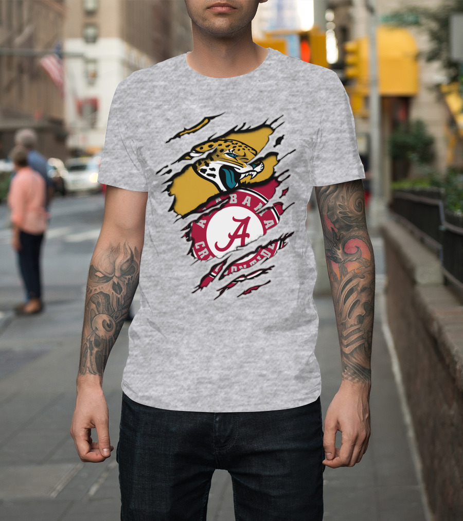 Alabama Crimson Tide Jaguars Rip T-Shirt
