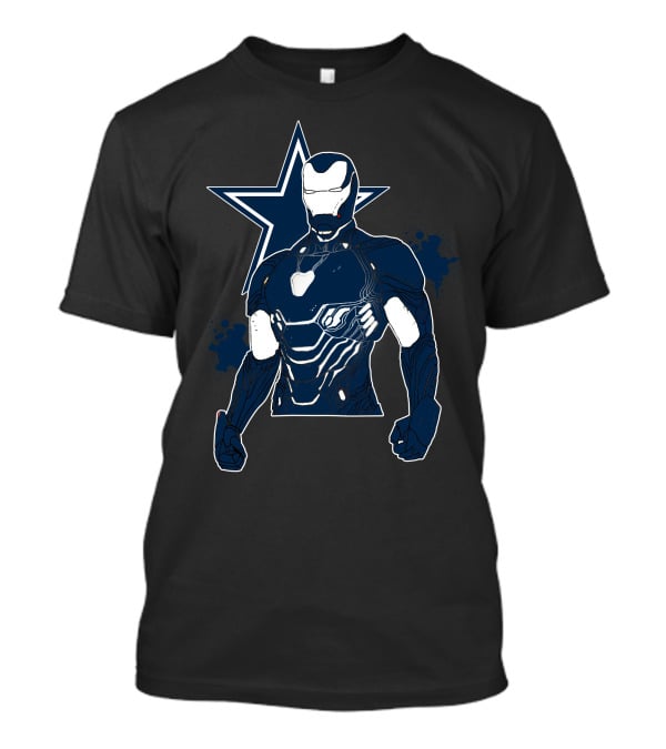 Dallas Cowboys Iron Man Fusion T-Shirt
