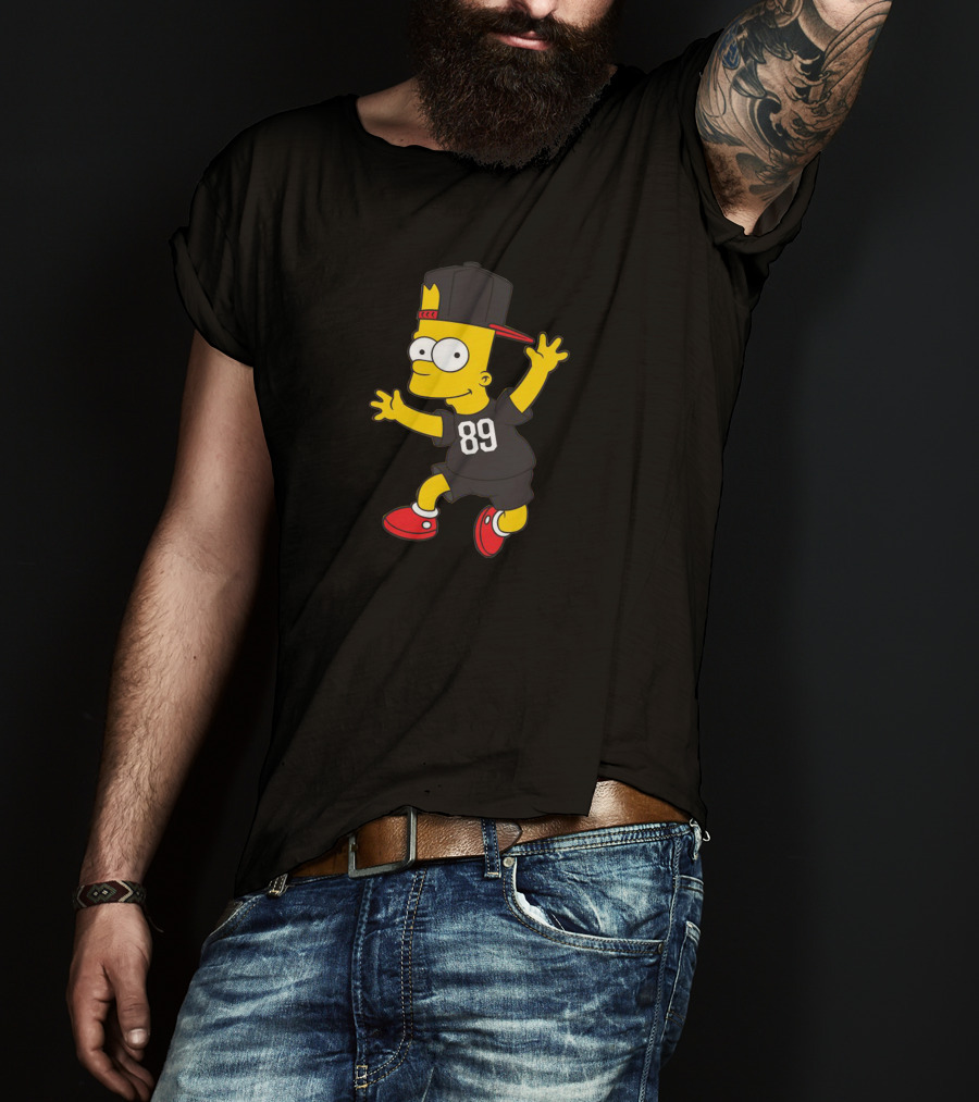 Bart Simpson Hip Hop Style T-Shirt