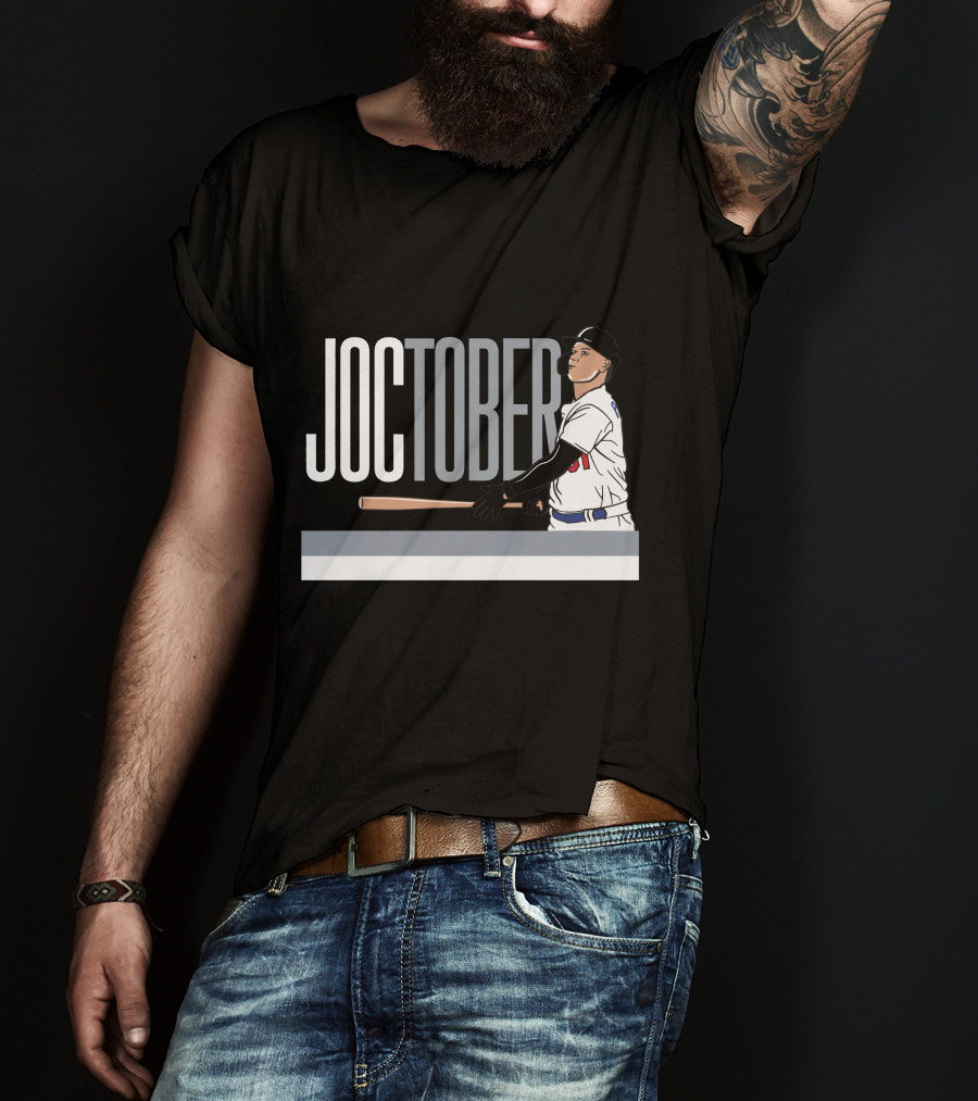 Joctober Baseball Player Batting Iconic Moment T-Shirt