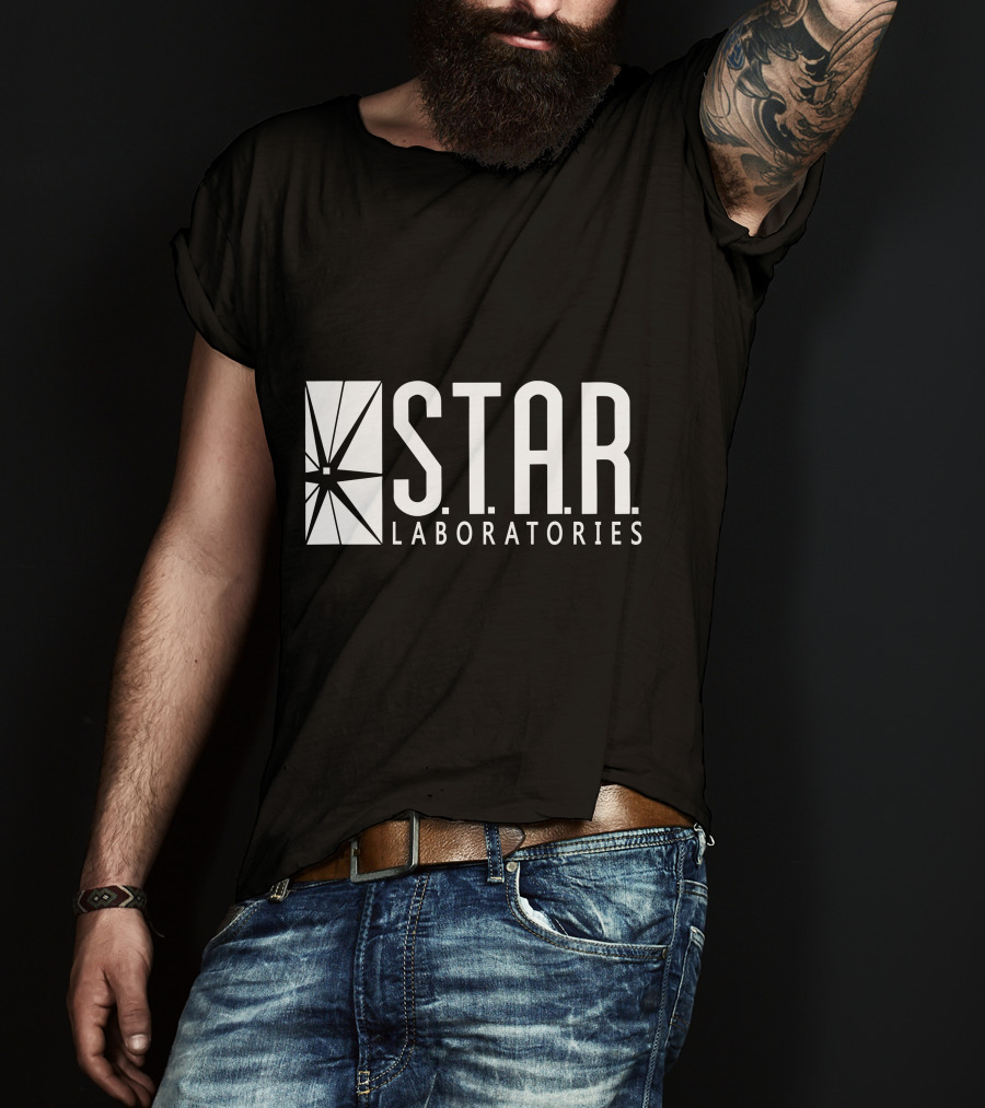 Star Laboratories Logo Flash TV Series T-Shirt