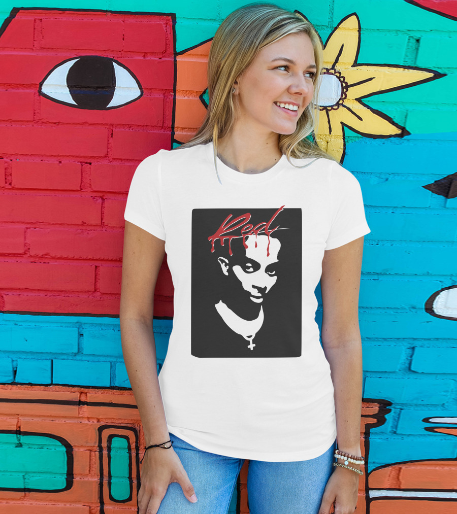 Playboi Carti Whole Lotta Red Dripping Face T-Shirt