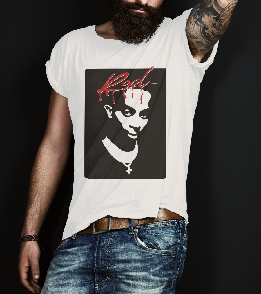 Playboi Carti Whole Lotta Red Dripping Face T-Shirt