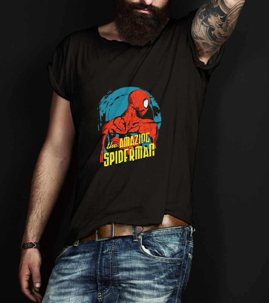 The Amazing Spiderman Heroic Pose T-Shirt