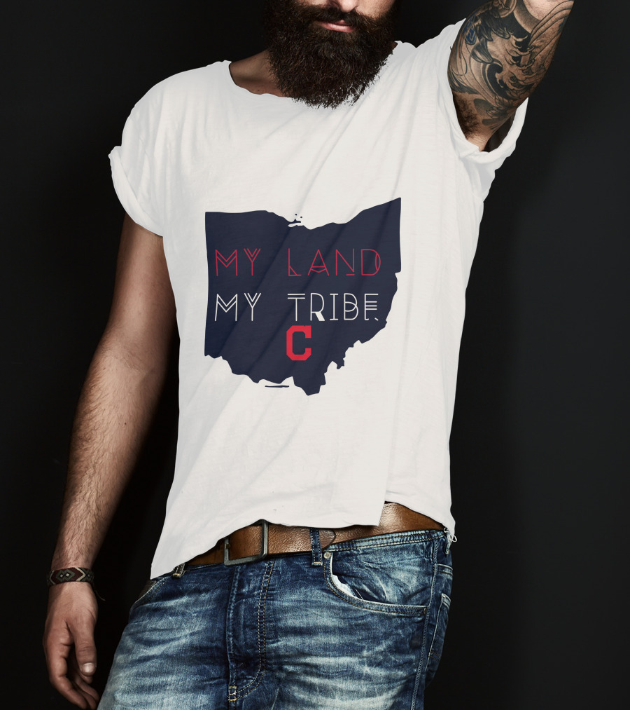 My Land My Tribe Cleveland C Indians T-Shirt